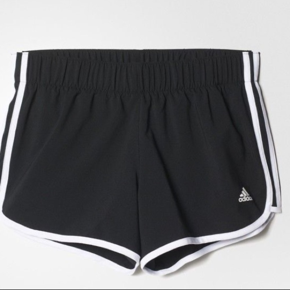 Adidas Womens 3 Stripe Running Shorts